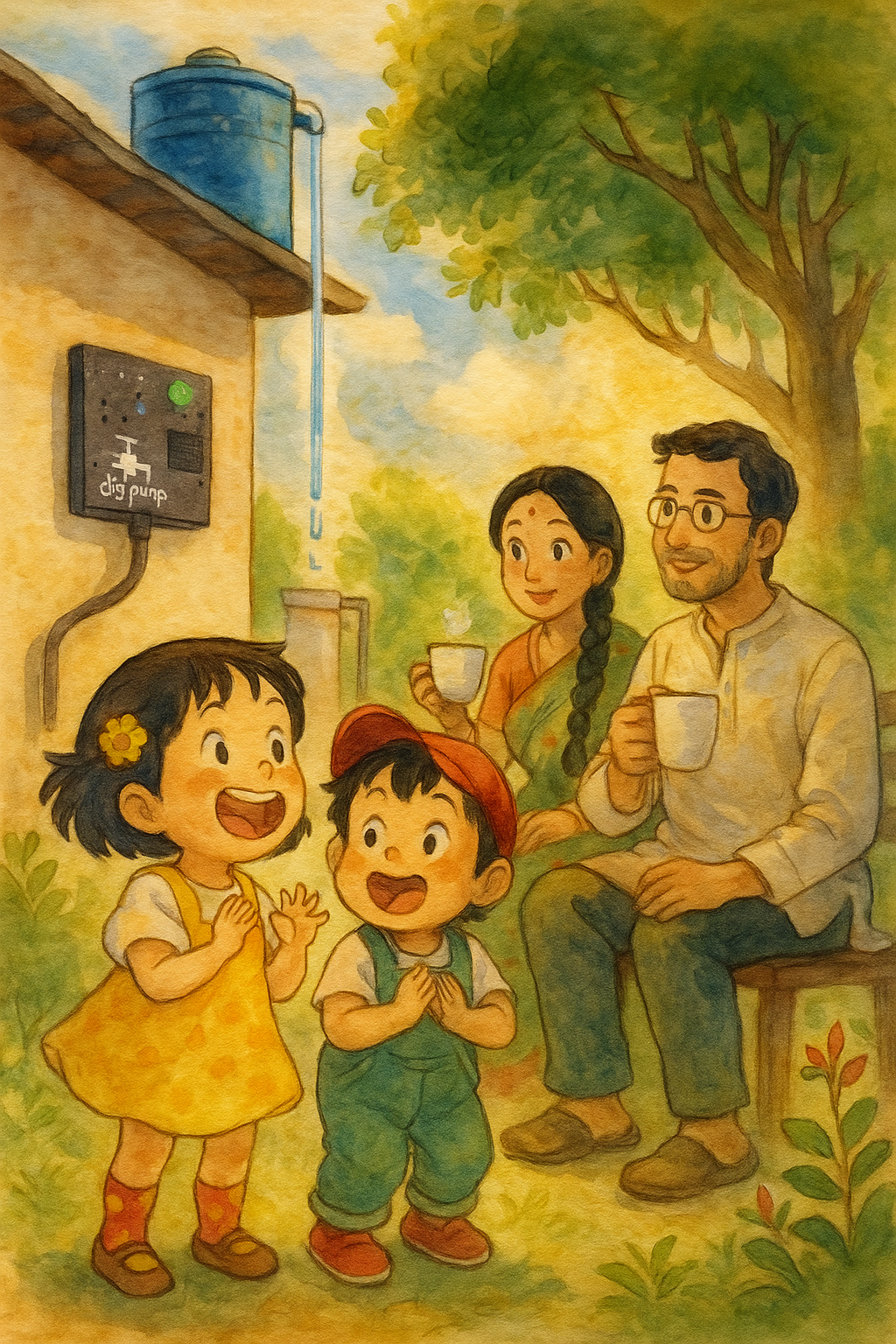 Features that helps next generation for saving water and saving earth