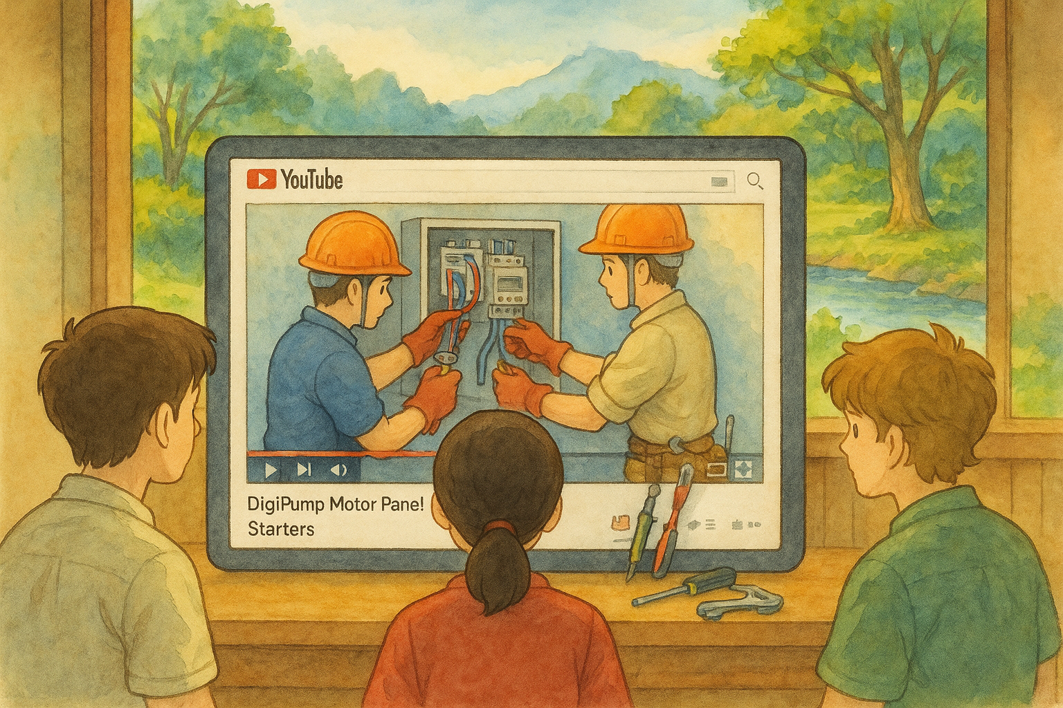 YouTube visual